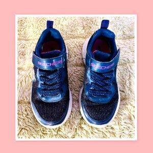 Skechers Bounder - Girly Groove Girls’ Sneakers ~ Size 11.5